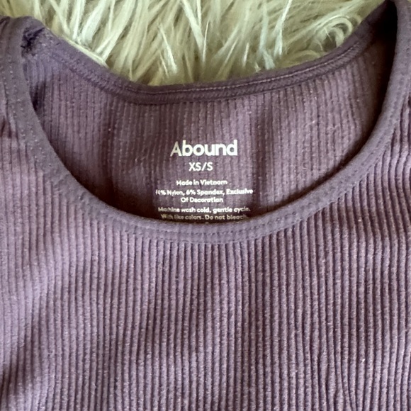 Abound Women's Short Sleeve Plum Tee - Picture 2 of 2